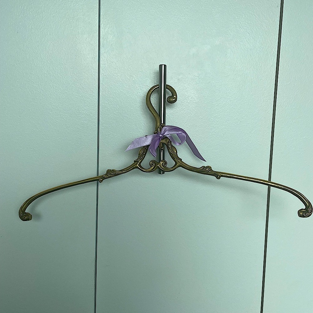 Antique Gold Brass Wedding Hangers